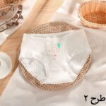 شورت کبریتی طرح قلب و توت فرنگی - تصویر 3