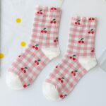 جوراب چهارخونه طرح دار ( ساقدار و مچی) - تصویر 7