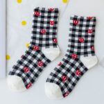 جوراب چهارخونه طرح دار ( ساقدار و مچی) - تصویر 8