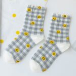 جوراب چهارخونه طرح دار ( ساقدار و مچی) - تصویر 11