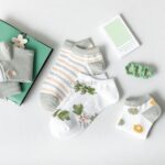 جوراب مچی گل گلی سبز - تصویر 10