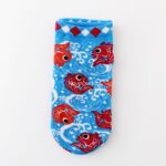 جوراب مچی طرح ماهی و گربه - تصویر 12