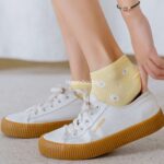 جوراب زیر قوزکی طرح گلبرگ - تصویر 3