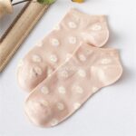 جوراب زیر قوزکی طرح گلبرگ - تصویر 7