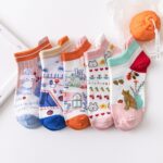 جوراب مچی طرح نقاشی