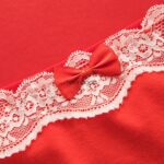 شورت گیپوری قرمز - تصویر 3