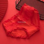 شورت گیپوری قرمز - تصویر 5