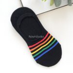 جوراب کالج رنگین کمونی - تصویر 3