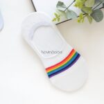 جوراب کالج رنگین کمونی - تصویر 5