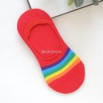 جوراب کالج رنگین کمونی - تصویر 6