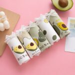 شورت پاپیون دار طرح آووکادو  ( سایز L) - تصویر 4