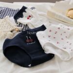 شورت زنانه نخی طرح cherry - تصویر 2