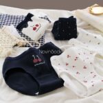 شورت زنانه نخی طرح cherry - تصویر 3