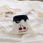 شورت زنانه نخی طرح cherry - تصویر 7