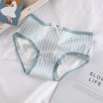 شورت زنانه نخی طرح قلبی آبی (سایز ۳۸-۴۲) - تصویر 7