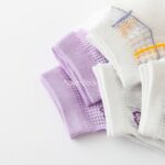 جوراب مچی خرسی توری یاسی - تصویر 6