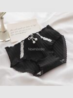 شورت سیاه سفید پاپیونی (سایز 38 الی 42) - تصویر 8