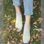 جوراب مچی طرح چارخونه رنگی رنگی - تصویر 9