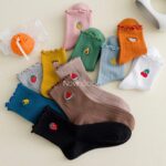 جوراب ساقدار گلدوزی میوه ای - تصویر 15