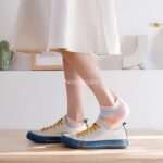 جوراب مچی طرح چارخونه رنگی رنگی - تصویر 17