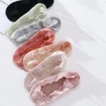 جوراب کالج رویه کوتاه گیپوری طرح برگ - تصویر 3