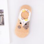 جوراب کالج گوشدار گربه های خجالتی - تصویر 5