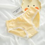 شورت زنانه سفید_لیمویی - تصویر 11