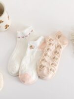 جوراب مچی طرح غنچه - تصویر 2