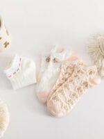 جوراب مچی طرح غنچه