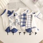 جوراب مچی طرح خرس سورمه ای - تصویر 7