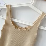 تاپ نیم تنه کبریتی طرح ارغوان - تصویر 4