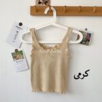 تاپ نیم تنه کبریتی طرح ارغوان - تصویر 15