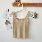 تاپ نیم تنه کبریتی طرح ارغوان - تصویر 5