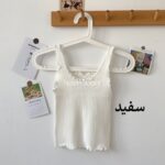 تاپ نیم تنه کبریتی طرح ارغوان - تصویر 17