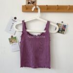 تاپ نیم تنه کبریتی طرح ارغوان - تصویر 9