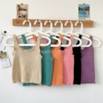 تاپ نیم تنه کبریتی طرح ارغوان - تصویر 10