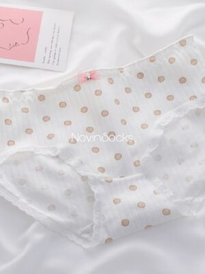 شورت طرح خرس پاپیونی صورتی ( سایز 40-44) - تصویر 6