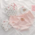 شورت طرح خرس پاپیونی صورتی ( سایز 40-44) - تصویر 8