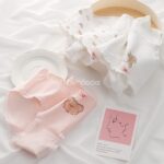 شورت طرح خرس پاپیونی صورتی ( سایز 40-44) - تصویر 10