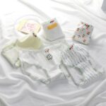 شورت گل گلی سبز - تصویر 8