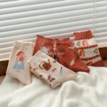 جوراب ساقدار طرح دختری در مزرعه - تصویر 10