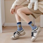 جوراب ساقدار خرگوش آبی - تصویر 6