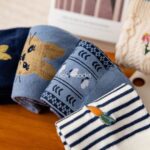 جوراب ساقدار خرگوش آبی - تصویر 15