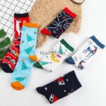 جوراب ساقدار طرح لاما و دوستاش - تصویر 6