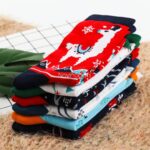جوراب ساقدار طرح لاما و دوستاش - تصویر 8