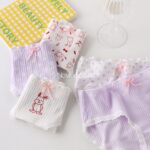 شورت نخی زنانه طرح خرگوش هالووین ( سایز 40-44)