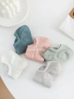 جوراب زیر قوزکی طرح رز - تصویر 2