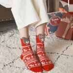 جوراب نیم ساق و مچی کریسمسی - خرس - تصویر 5