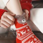 جوراب نیم ساق و مچی کریسمسی - خرس - تصویر 9