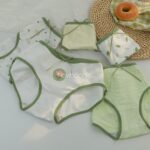 شورت زنانه نخی طرح گلبرگ ( سایز 40 الی 44)